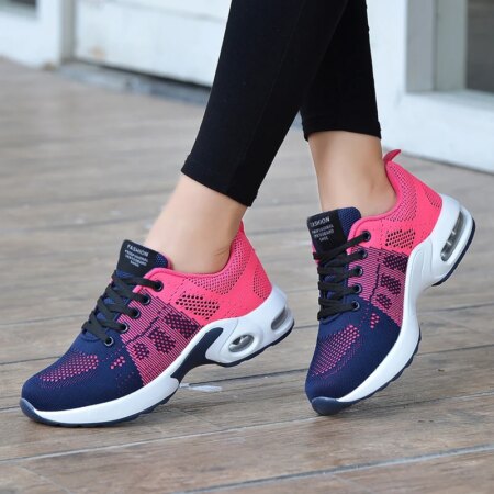 2020 Women Sport Shoes Fashion Platform Sneakers Ladies Spring Winter Plush Flats Running Shoes Woman
